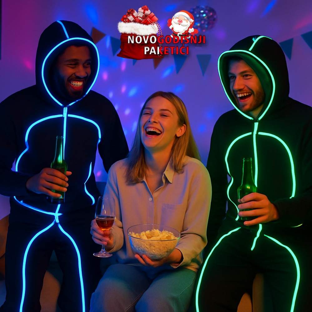Glow stick Svetleći kostim koji osvaja svaku žurku! - Slika 2