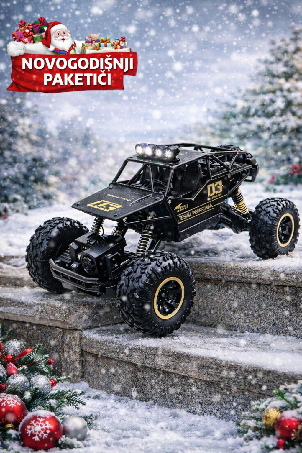 Terenski džip 4X4 na daljinsko upravljanje - Slika 3