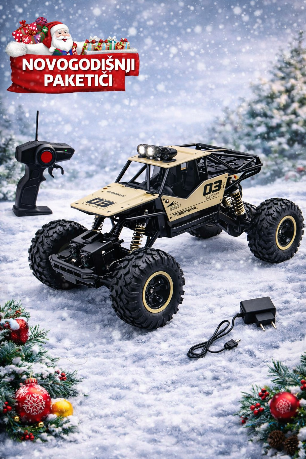 Terenski džip 4X4 na daljinsko upravljanje - Slika 4